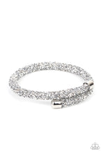 Load image into Gallery viewer, Paparazzi Accessories - Roll Out The Glitz - Silver
