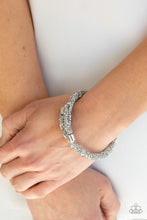 Load image into Gallery viewer, Paparazzi Accessories - Roll Out The Glitz - Silver
