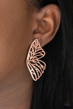 Load image into Gallery viewer, Paparazzi Accessories - Butterfly Frills - Copper
