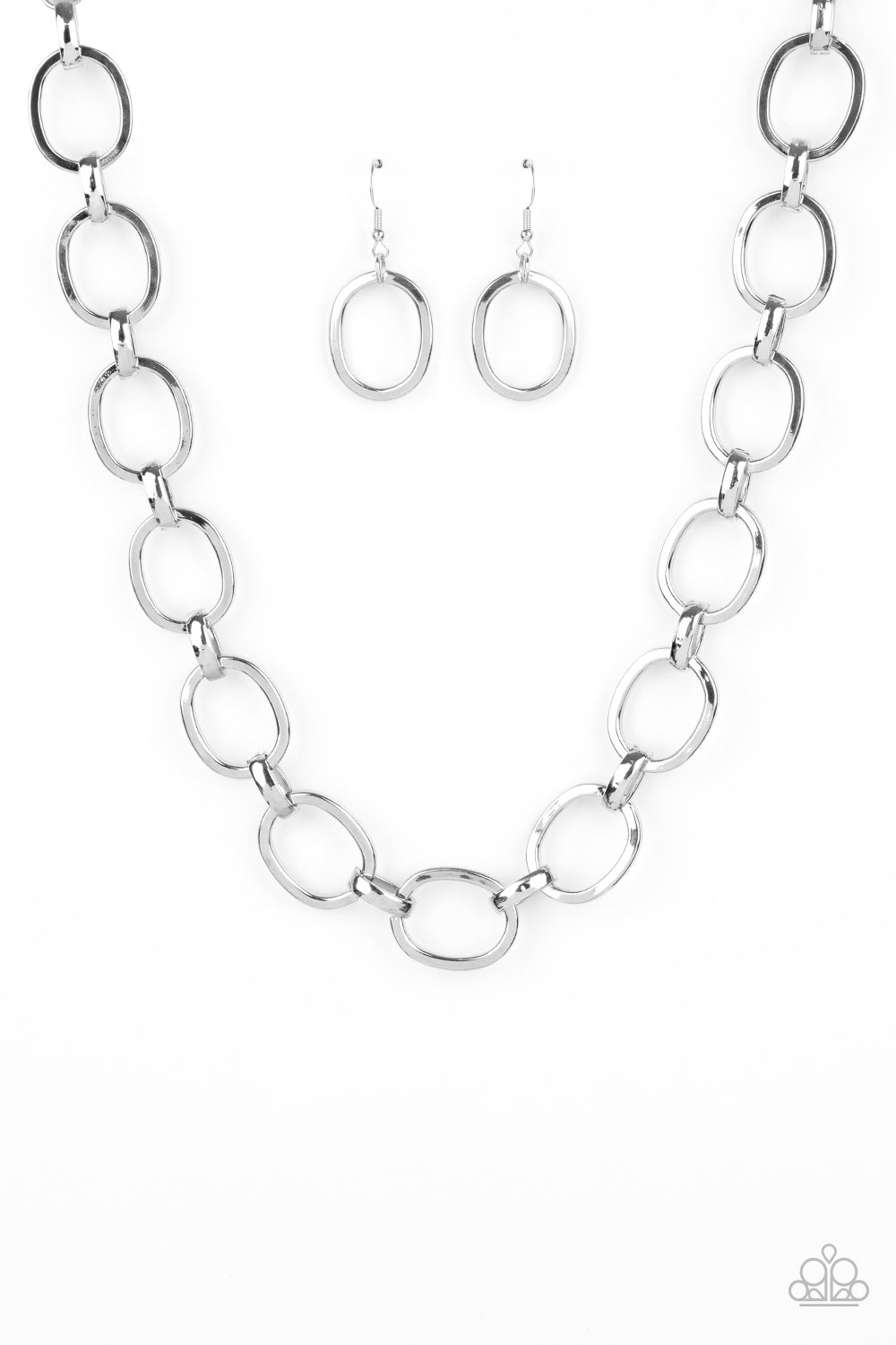 Paparazzi Accessories - HAUTE-ly Contested - Silver