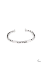 Load image into Gallery viewer, Paparazzi Accessories - Keep Calm and Believe - Silver
