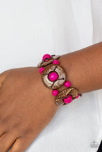 Load image into Gallery viewer, Paparazzi Accessories - Island Adventure - Pink
