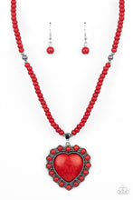 Load image into Gallery viewer, Paparazzi Accessories - A Heart Of Stone - Red
