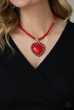 Load image into Gallery viewer, Paparazzi Accessories - A Heart Of Stone - Red
