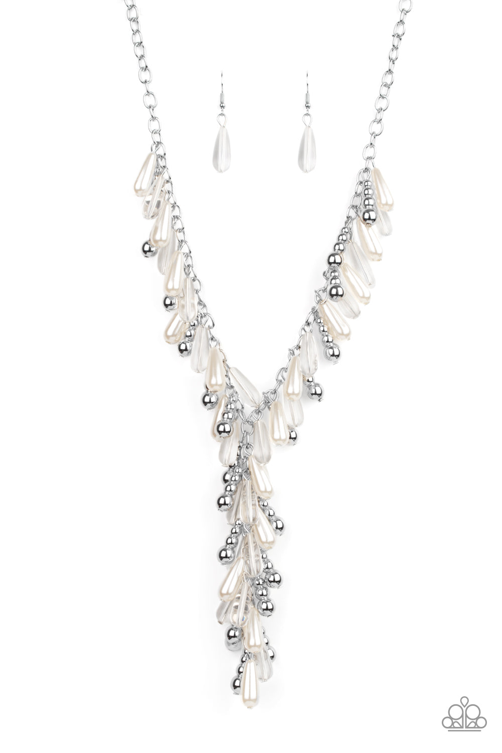 Paparazzi Accessories - Dripping With DIVA-ttitude - White