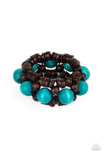 Load image into Gallery viewer, Paparazzi Accessories - Tropical Temptations - Blue
