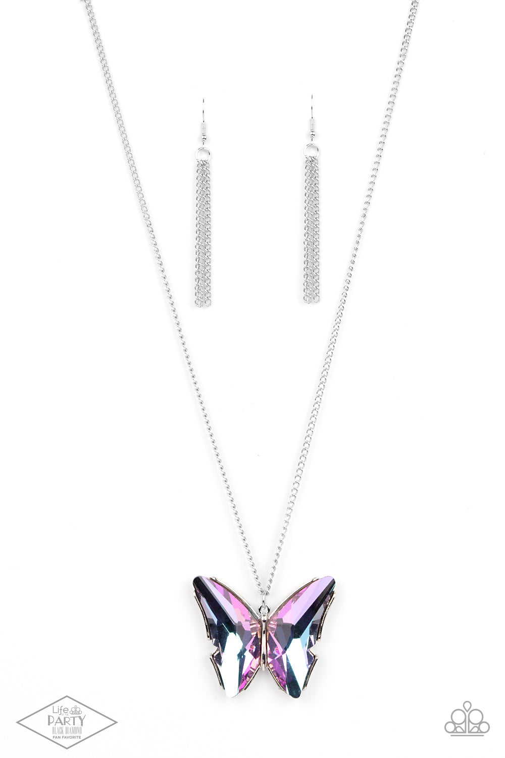 Paparazzi Accessories - The Social Butterfly Effect - Purple