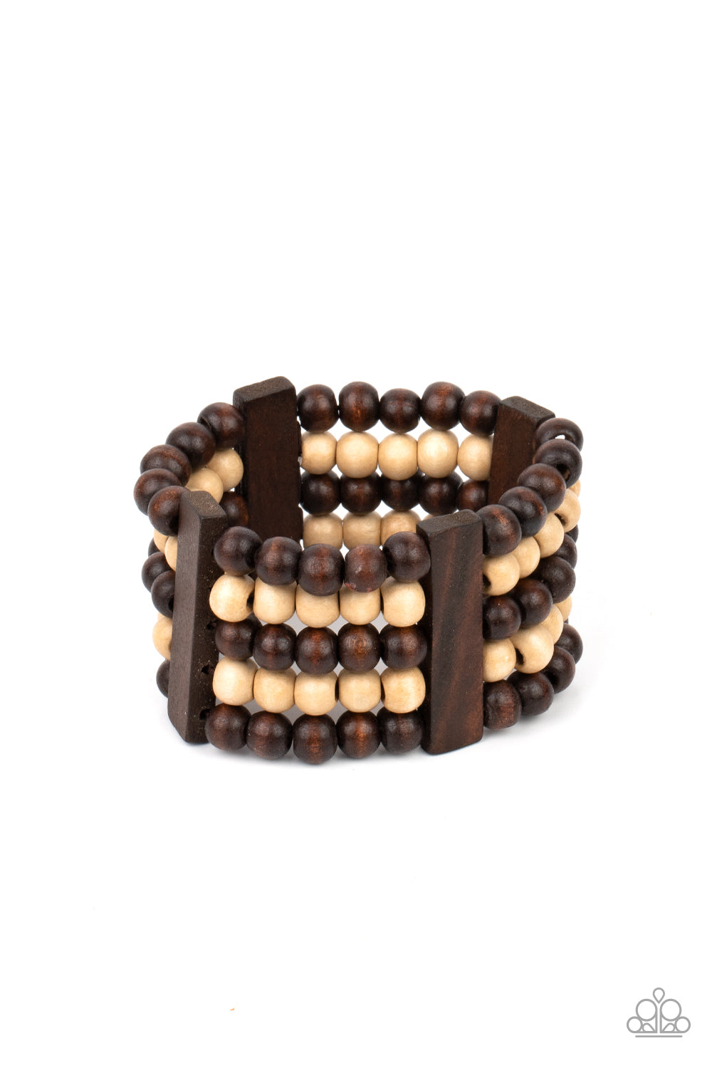 Paparazzi Accessories - Caribbean Catwalk - Brown