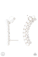 Load image into Gallery viewer, Paparazzi Accessories - Doubled Down On Dazzle - White
