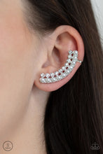 Load image into Gallery viewer, Paparazzi Accessories - Doubled Down On Dazzle - White
