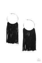 Load image into Gallery viewer, Paparazzi Accessories - Flauntable Fringe - Black
