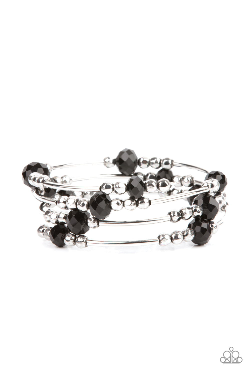 Paparazzi Accessories - Showy Shimmer - Black