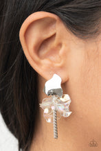 Load image into Gallery viewer, Paparazzi Accessories - Harmonically Holographic - White
