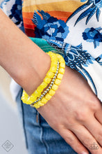 Load image into Gallery viewer, Paparazzi Accessories - Vacay Vagabond - Yellow
