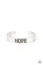 Load image into Gallery viewer, Paparazzi Accessories - Hope Makes The World Go Round - Silver
