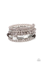 Load image into Gallery viewer, Paparazzi Accessories - Free-Spirited Spiral - Silver
