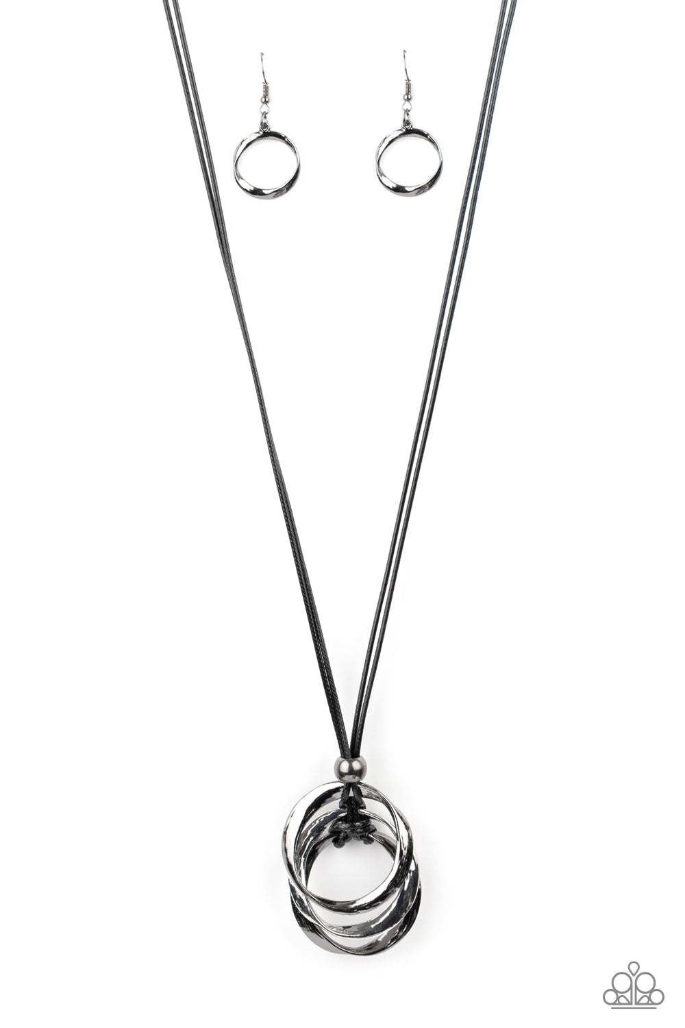 Paparazzi Accessories -Harmonious Hardware - Black