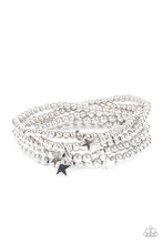 Load image into Gallery viewer, Paparazzi Accessories - American All-Star - Silver
