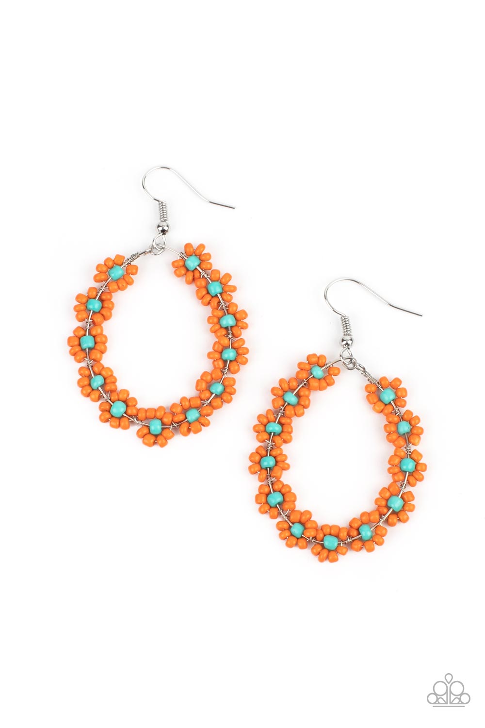 Paparazzi Accessories - Festively Flower Child - Orange