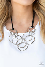 Load image into Gallery viewer, Paparazzi Accessories - Spiraling Out of COUTURE - Silver
