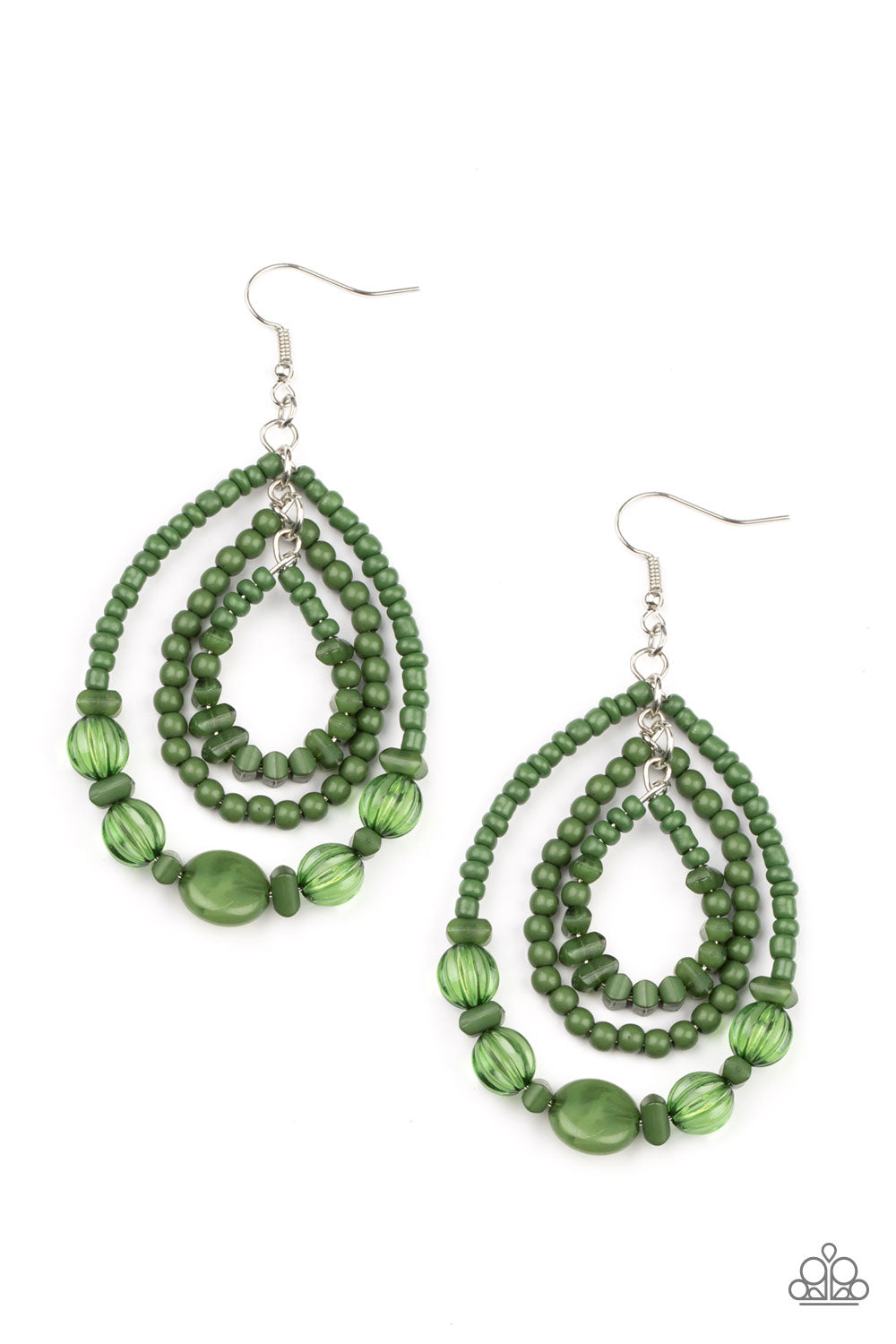 Paparazzi Accessories - Prana Party - Green
