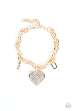 Load image into Gallery viewer, Paparazzi Accessories - Declaration of Love - Gold
