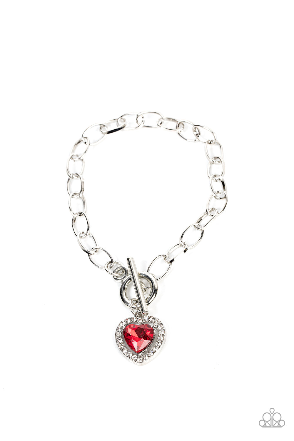 Paparazzi Accessories - Till DAZZLE Do Us Part - Red