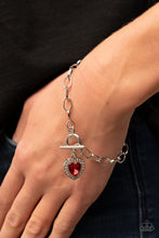 Load image into Gallery viewer, Paparazzi Accessories - Till DAZZLE Do Us Part - Red
