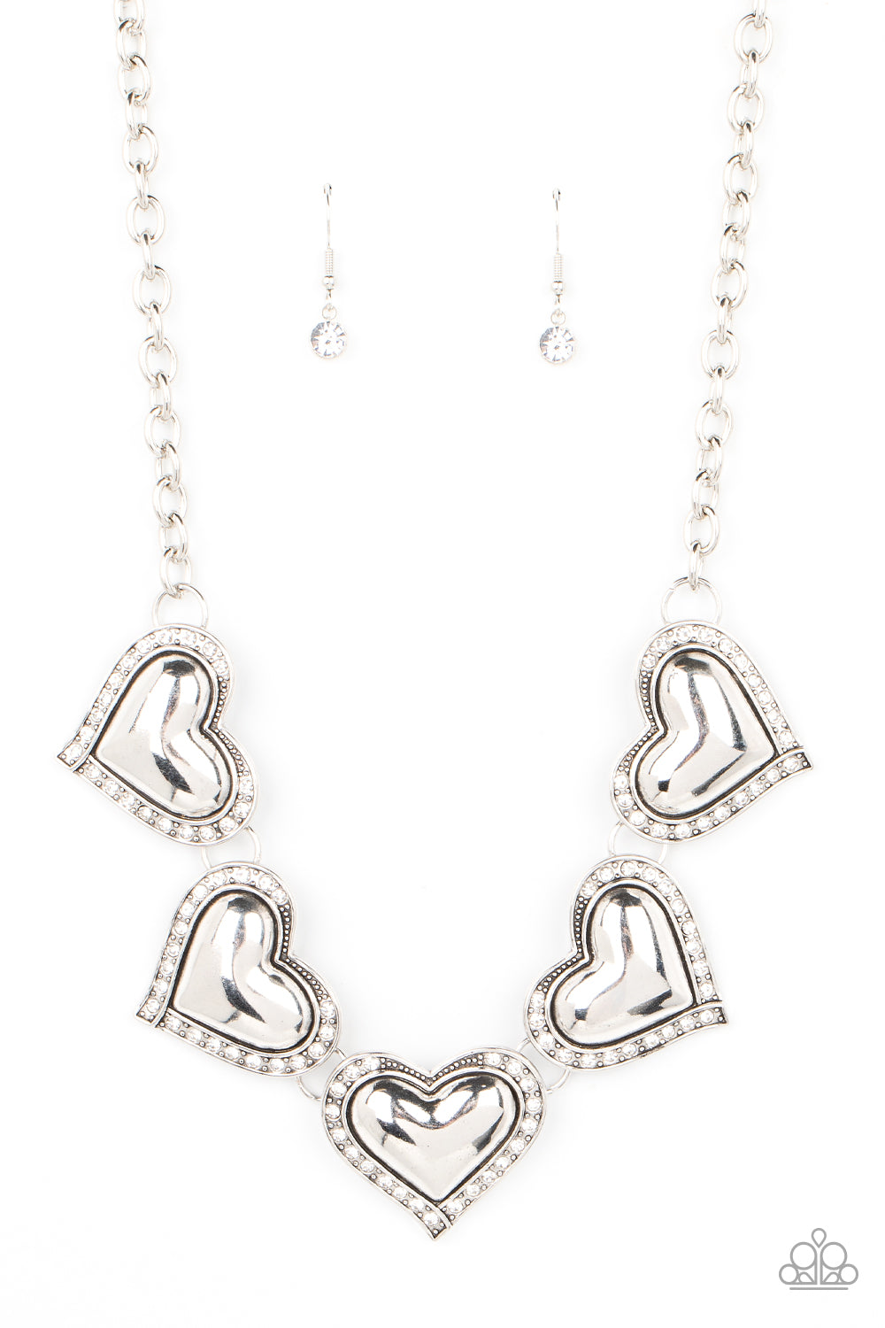 Paparazzi Accessories - Kindred Hearts - White