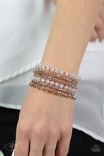 Load image into Gallery viewer, Paparazzi Accessories - ICE Knowing You - Rose Gold
