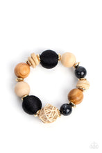 Load image into Gallery viewer, Paparazzi Accessories - Happily Homespun - Black
