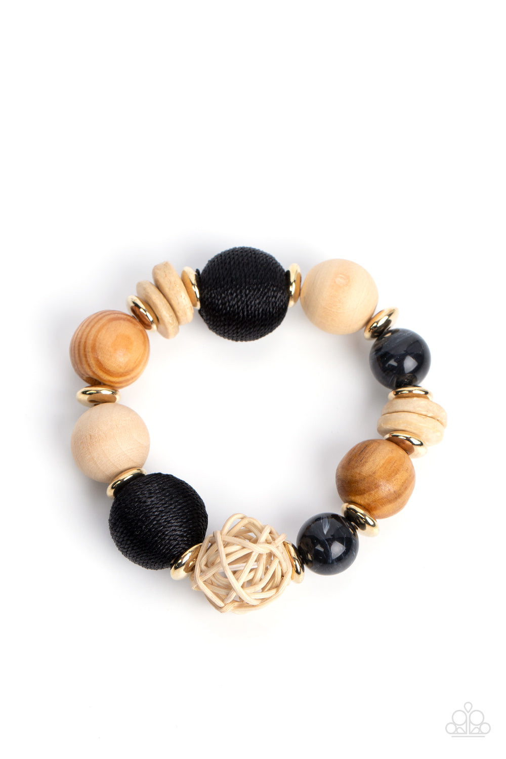 Paparazzi Accessories - Happily Homespun - Black