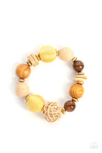 Load image into Gallery viewer, Paparazzi Accessories - Happily Homespun - Yellow
