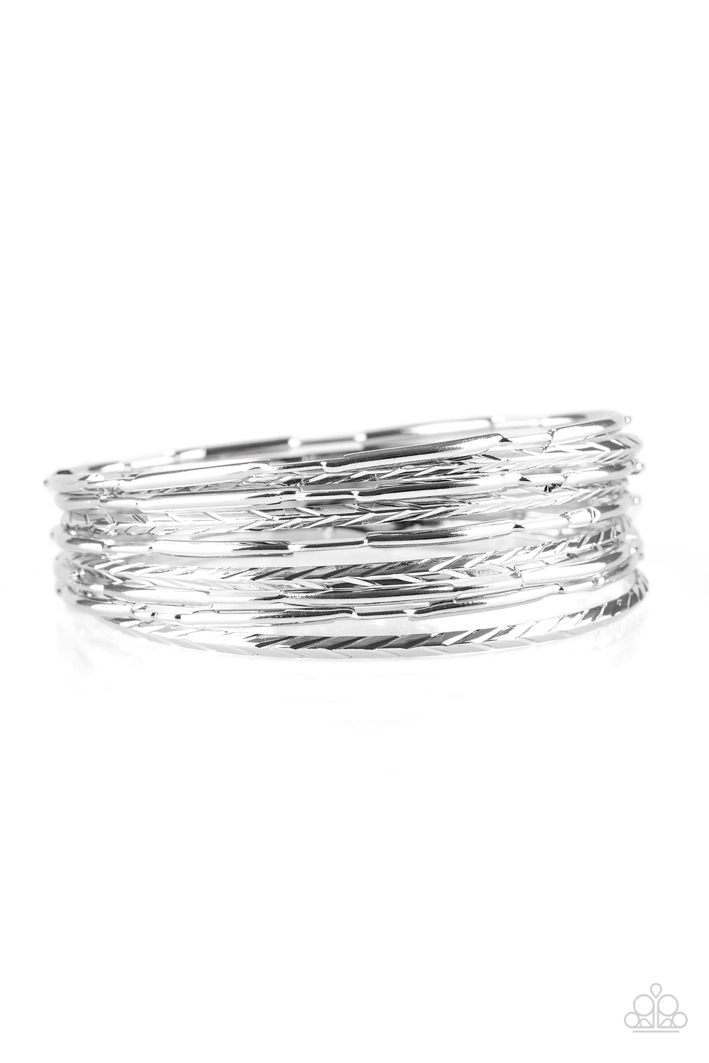 Paparazzi Accessories - Urban Sprawl - Silver