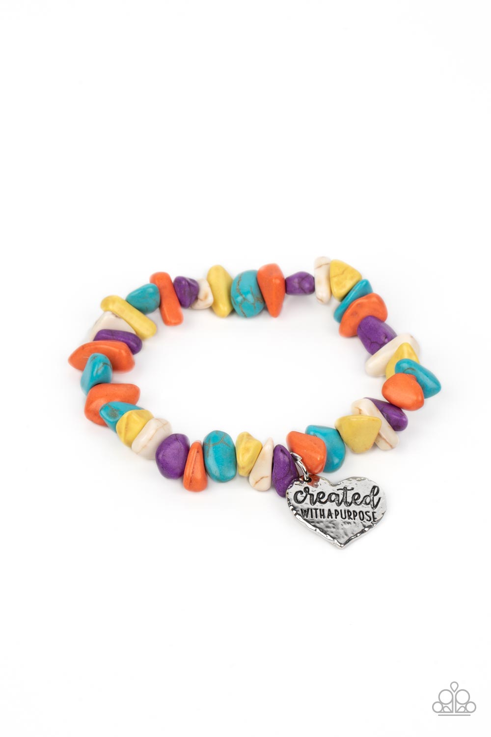 Paparazzi Accessories - Stony-Hearted - Multi