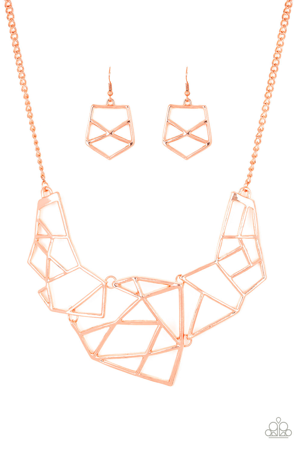 Paparazzi Accessories - World Shattering - Copper